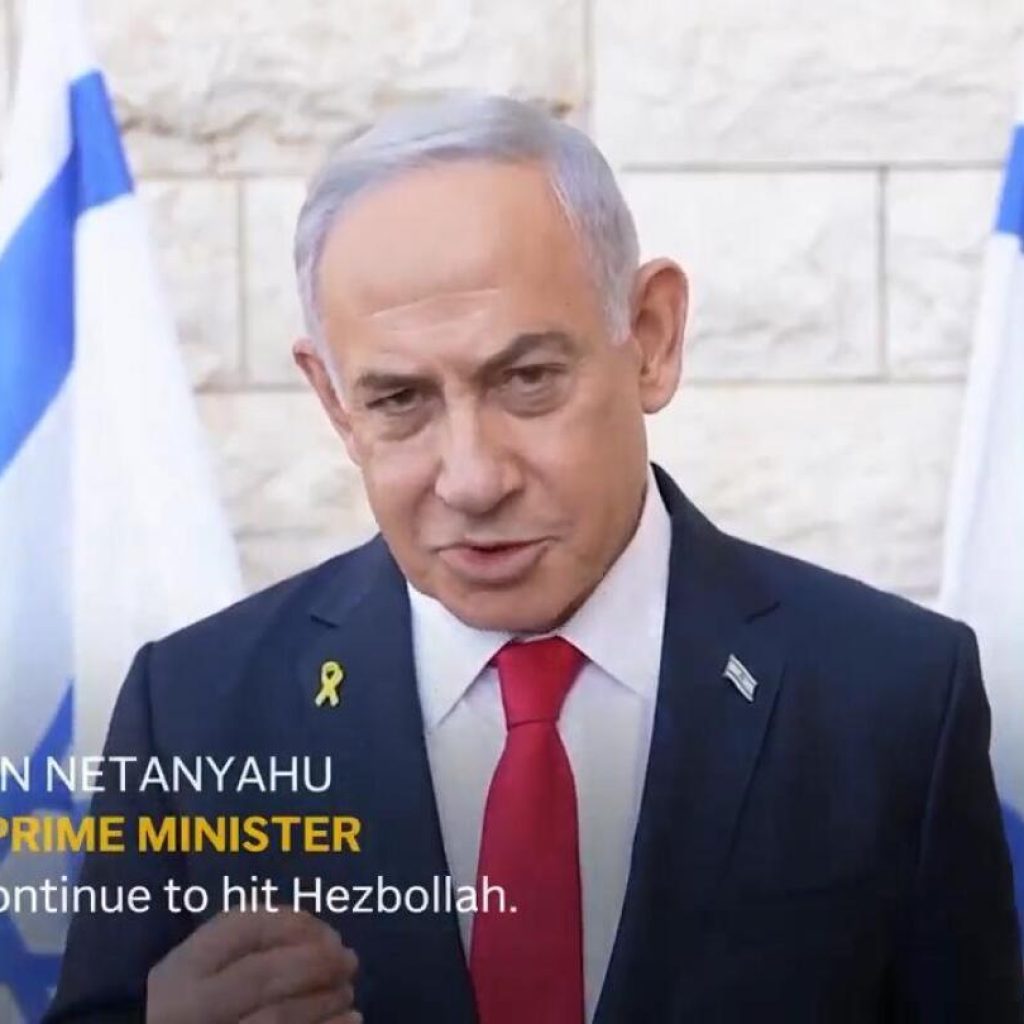 Israel “will continue to hit Hezbollah” says Netanyahu | AP News