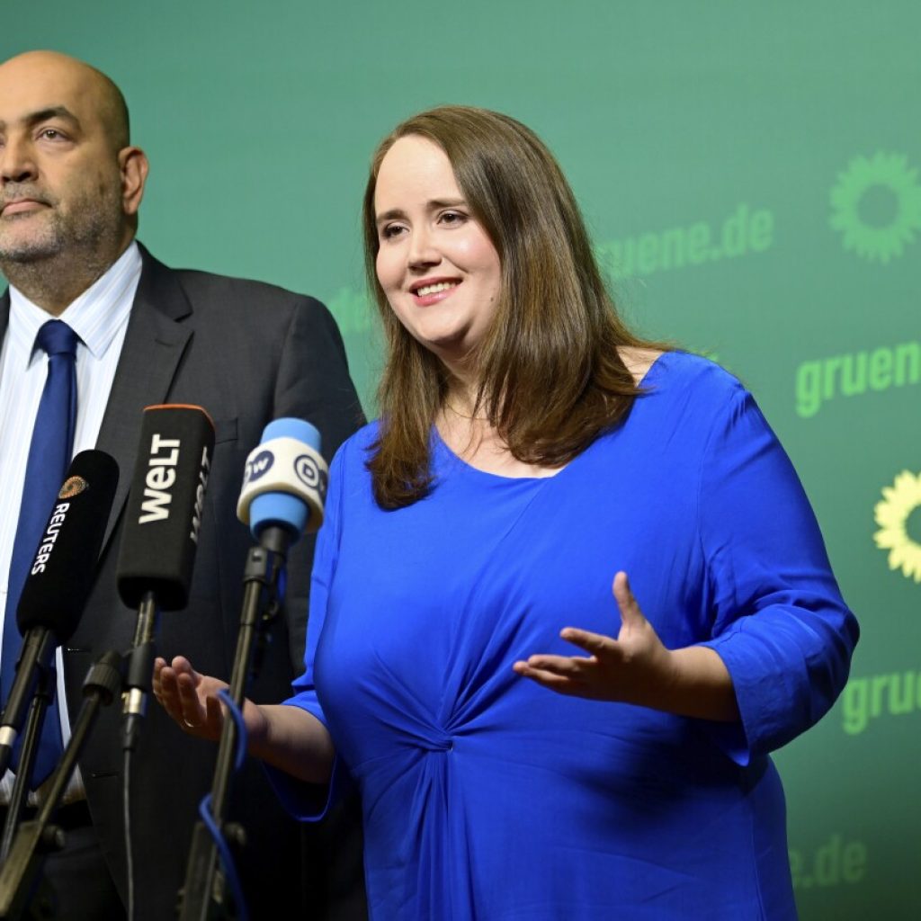 The leaders of Germany’s Greens are quitting after election defeats