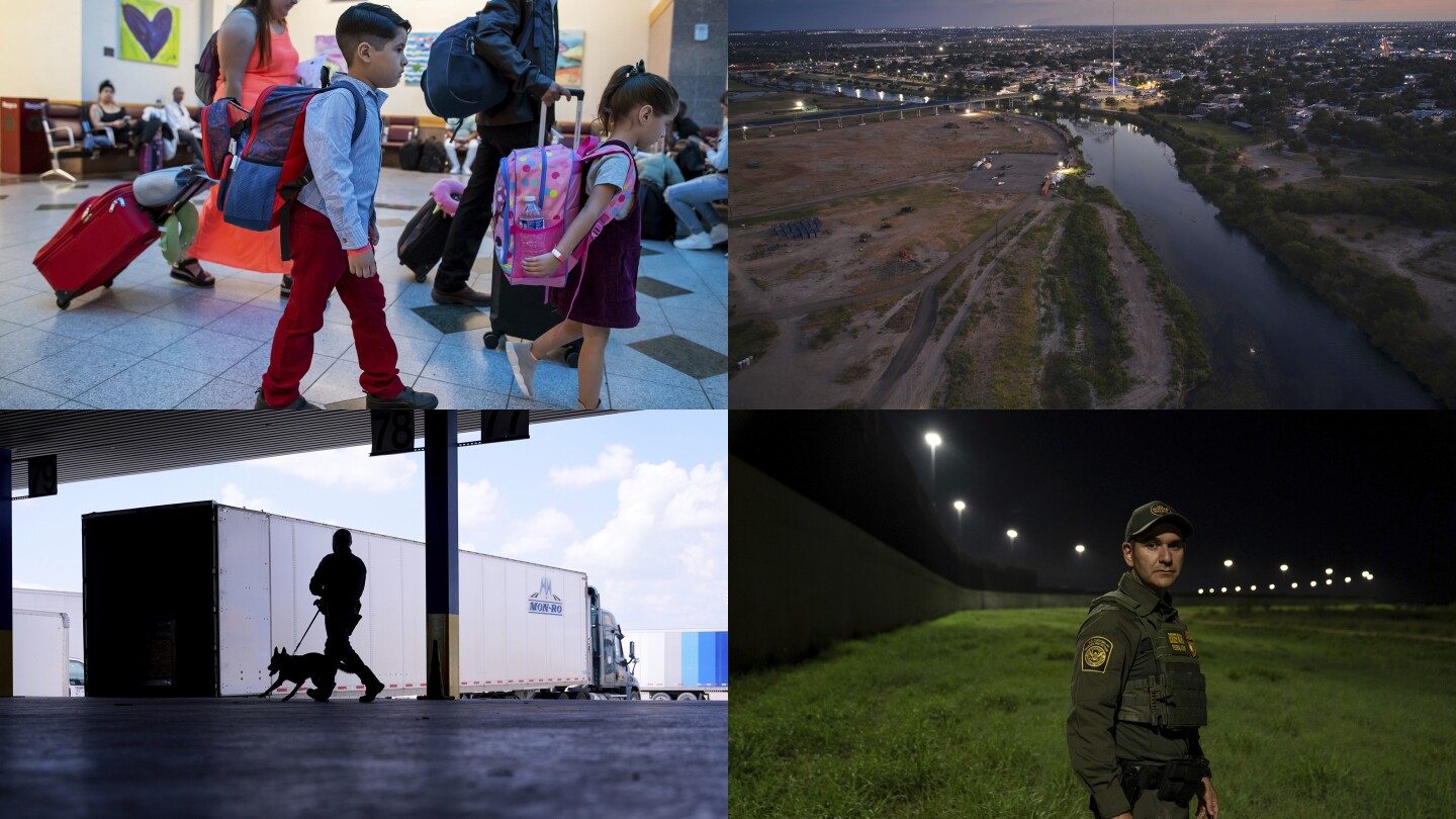 One day along the Texas-Mexico border shows that realities shift more rapidly than rhetoric